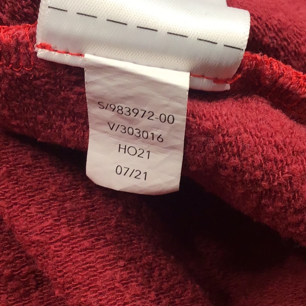 Athleta Crew Sweatshirt, Red, M - Picture 10 of 13